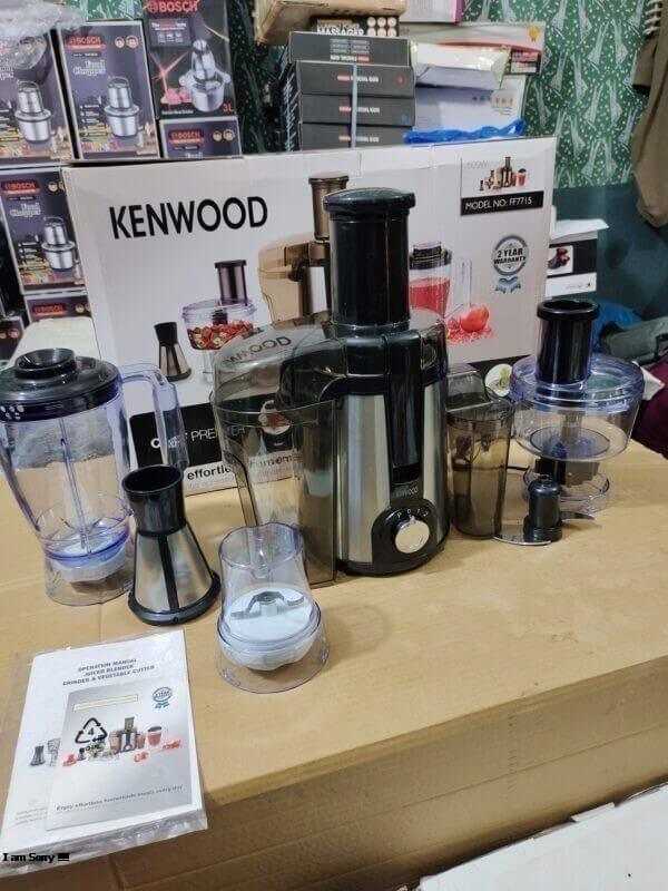 Japan Lot Imported Kenwood 6-in-1 Food Factory
