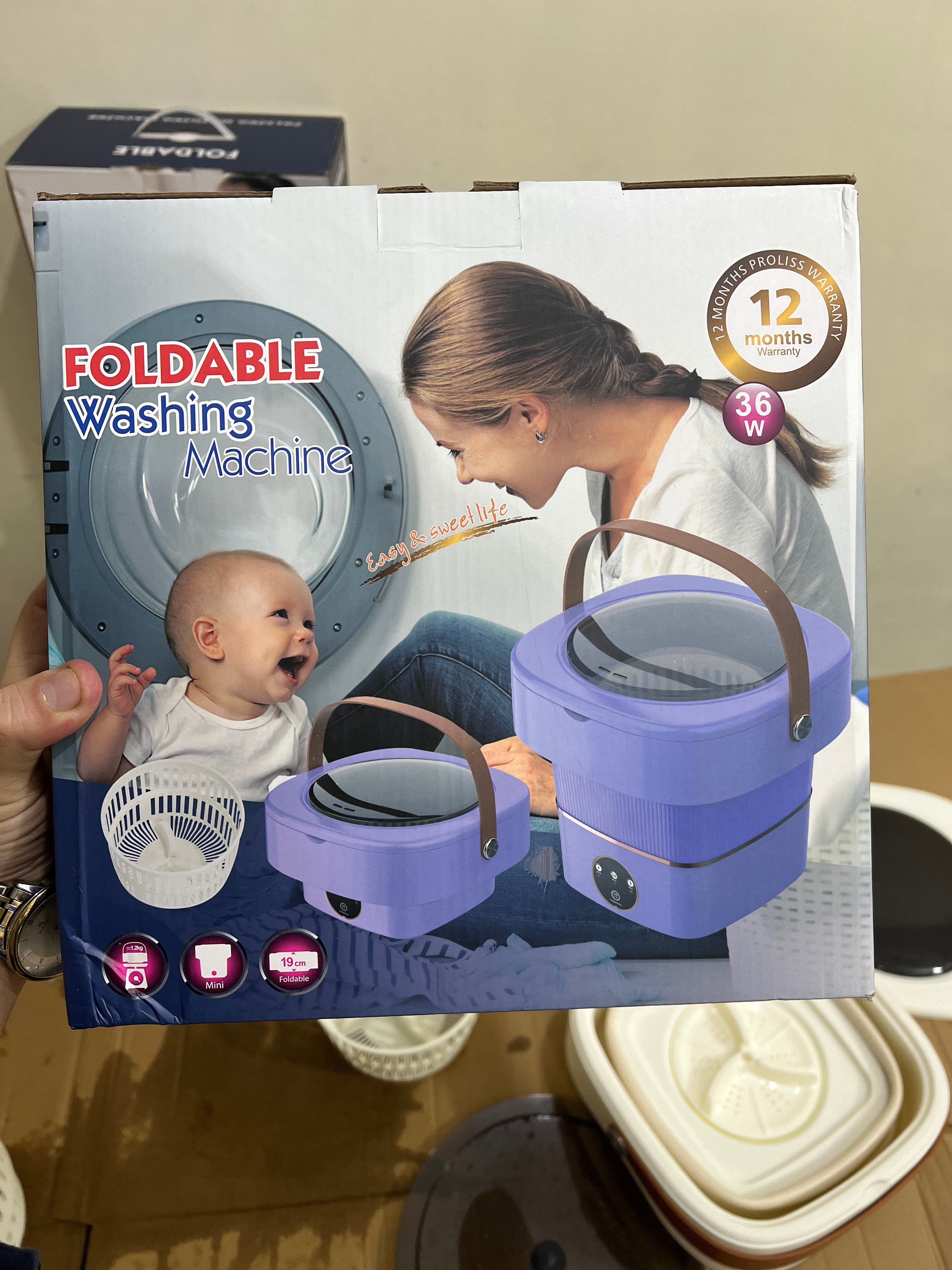 Foldable Mini washing machine