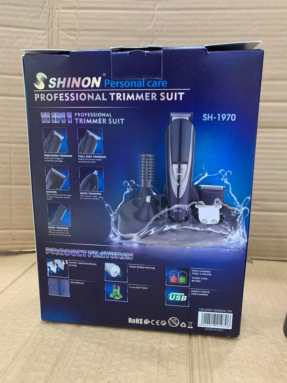 11 in 1 Shinon Professional Hair Trimmer SH-1970