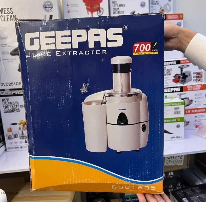 Geepas Juice Extractor GSB1635
