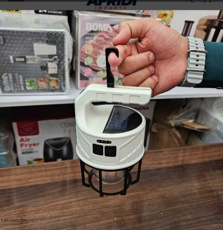 Amazon Lot Imported Camping Solar Lamp