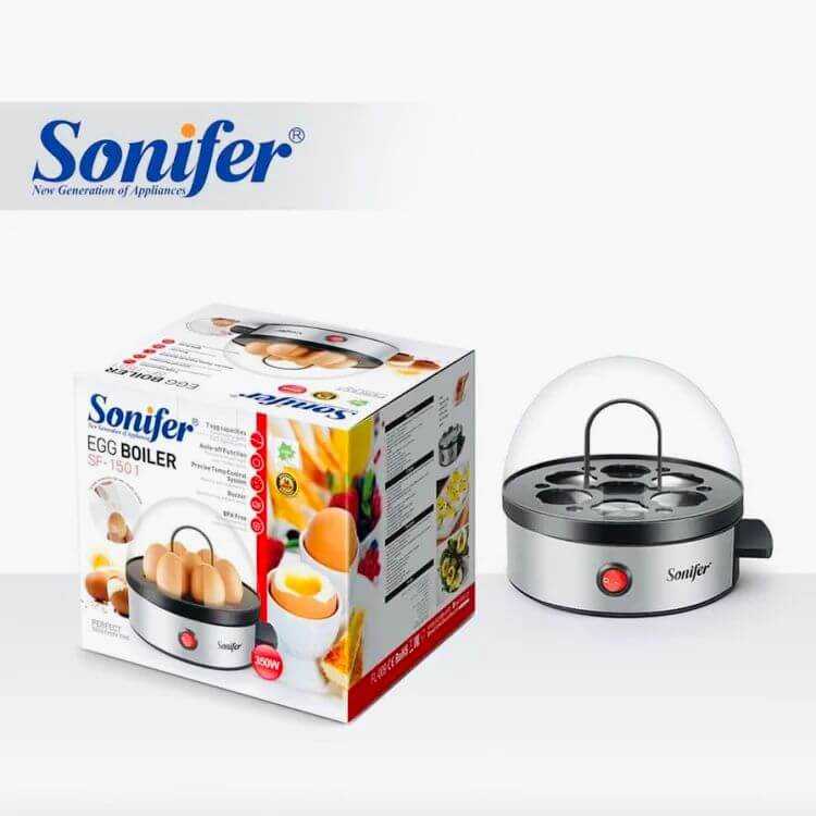 Sonifer Multifunctional Electric Eggs Boiler 7 Eggs Steamer