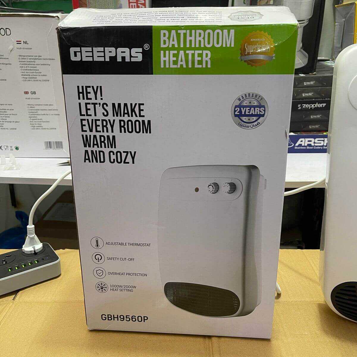 Geepas Bathroom Heater GBH9560P