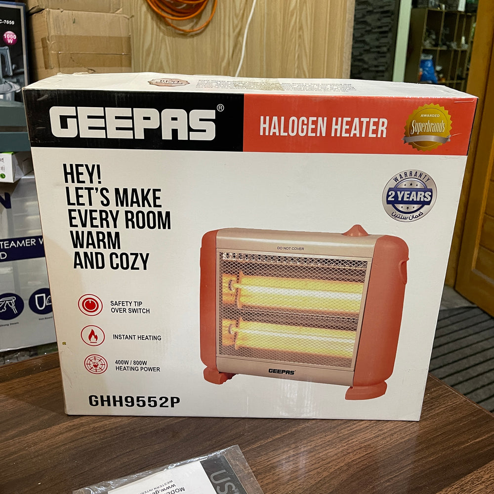 Geepas Halogen Heater GHH9552P