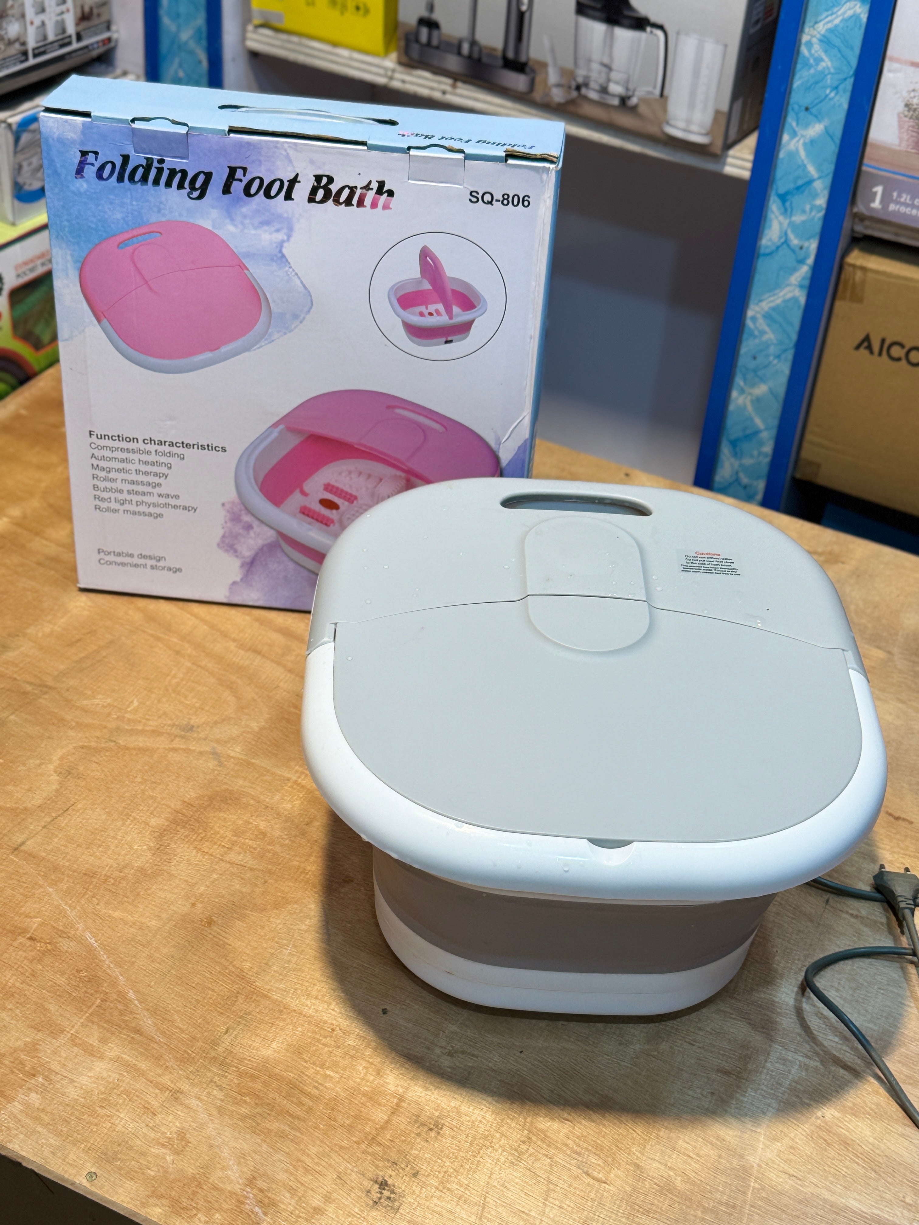 Lott imported Foldable Foot Spa Massager Tub