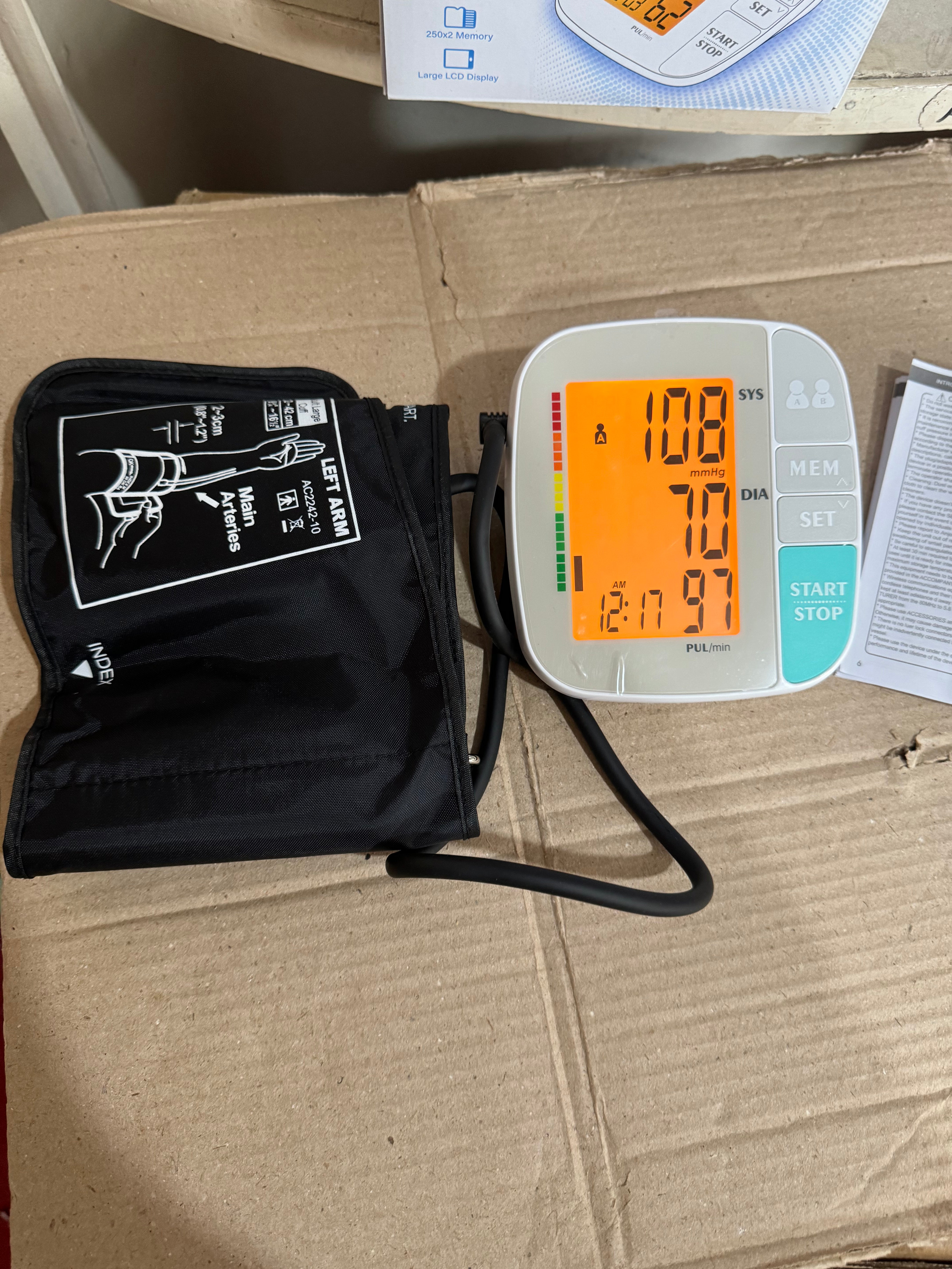 Electric blood pressure monitor best quality