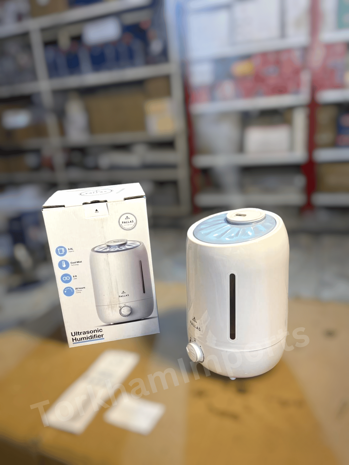 Pallas Ultrasonic Humidifier Cool Mist