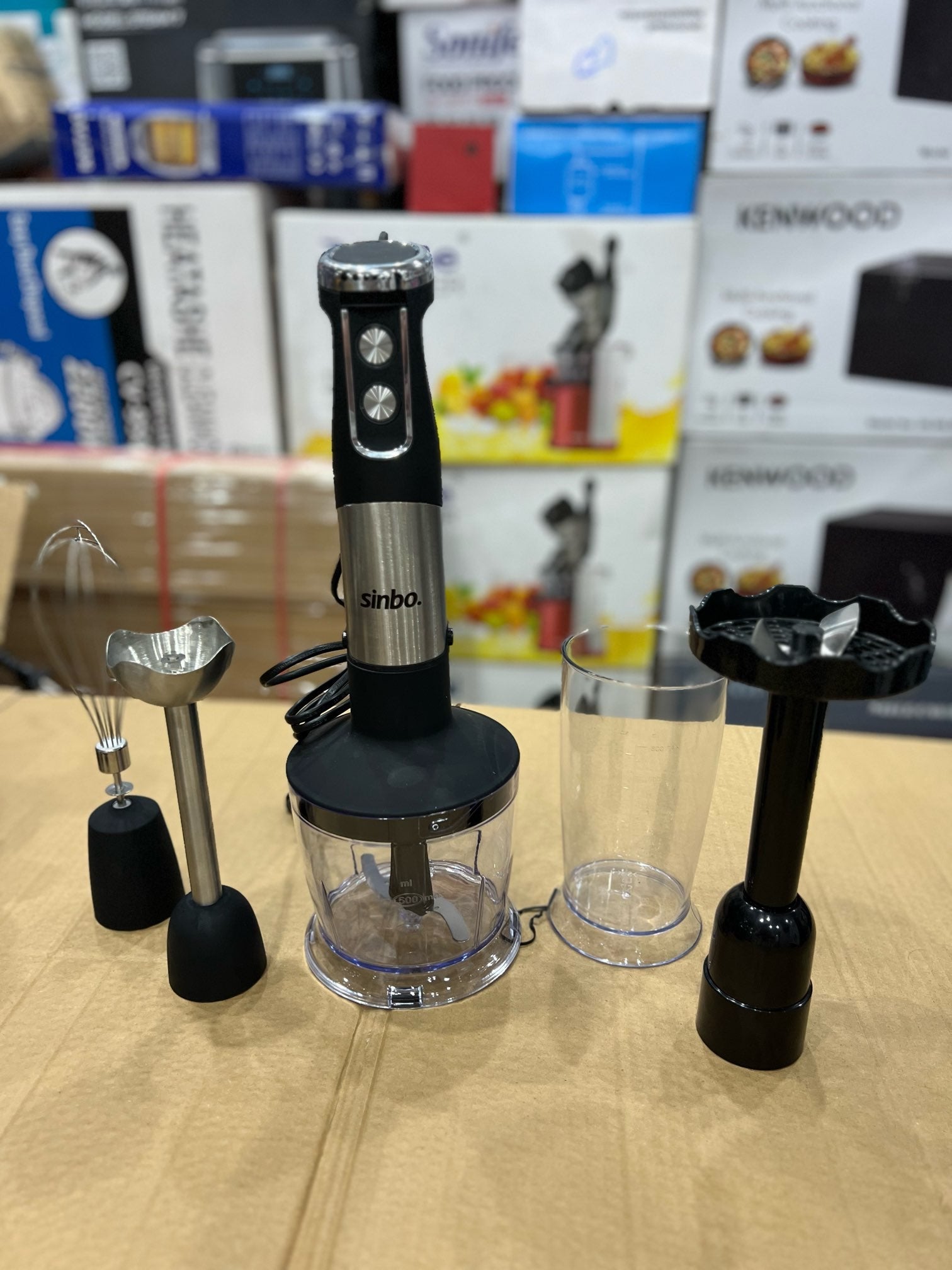 Imported high quality sinbo hand blender set