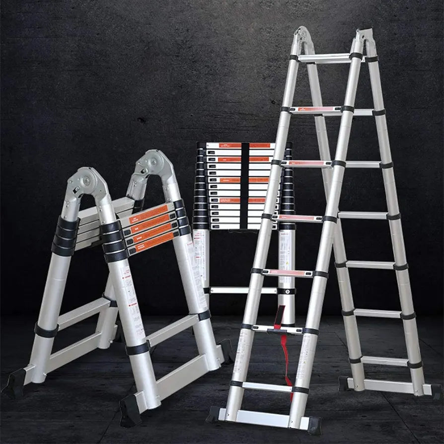 Lot Imported 2 in 1 Telescopic Ladder