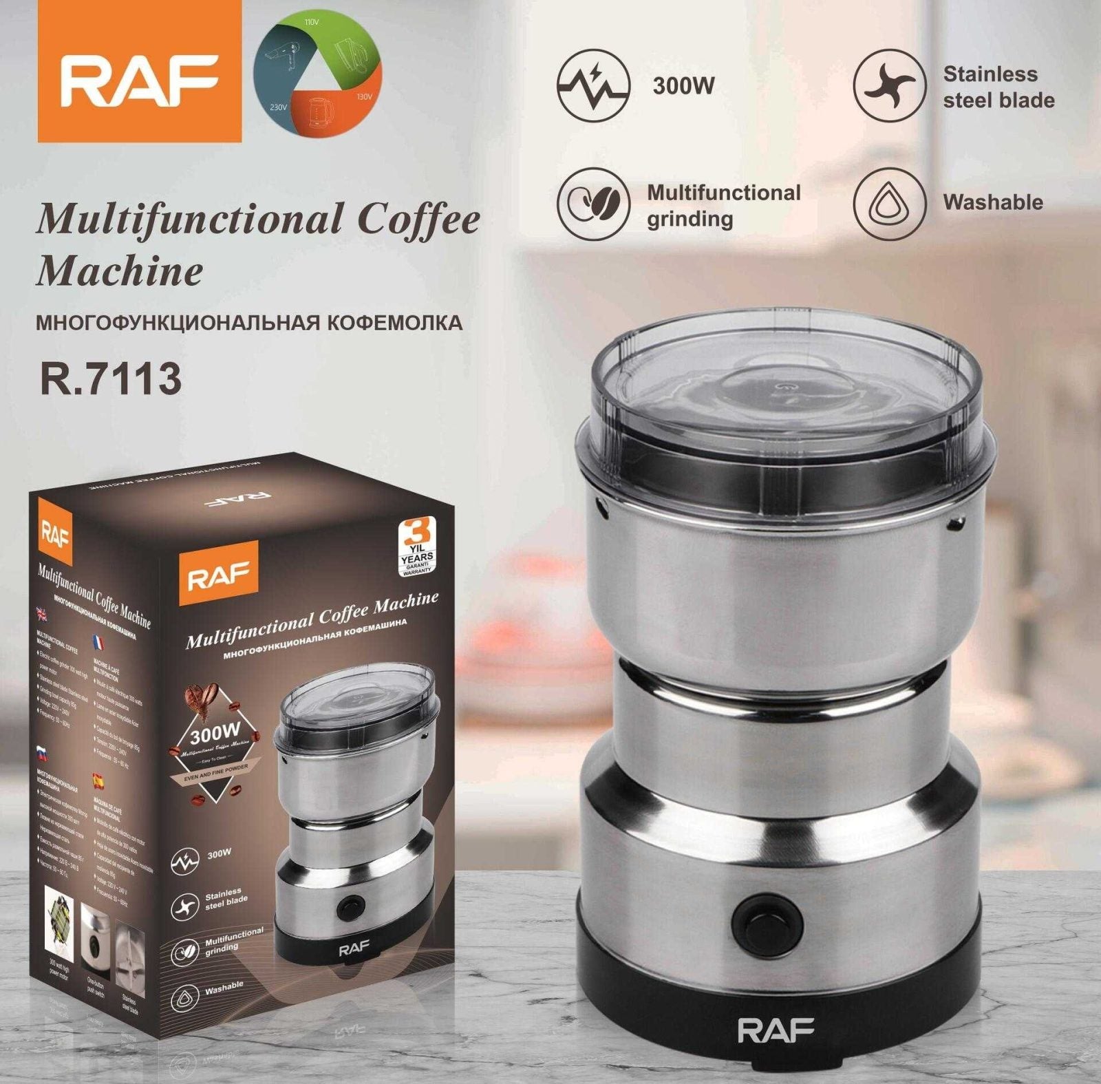 Lot Imported RAF 85G Mini Grinder