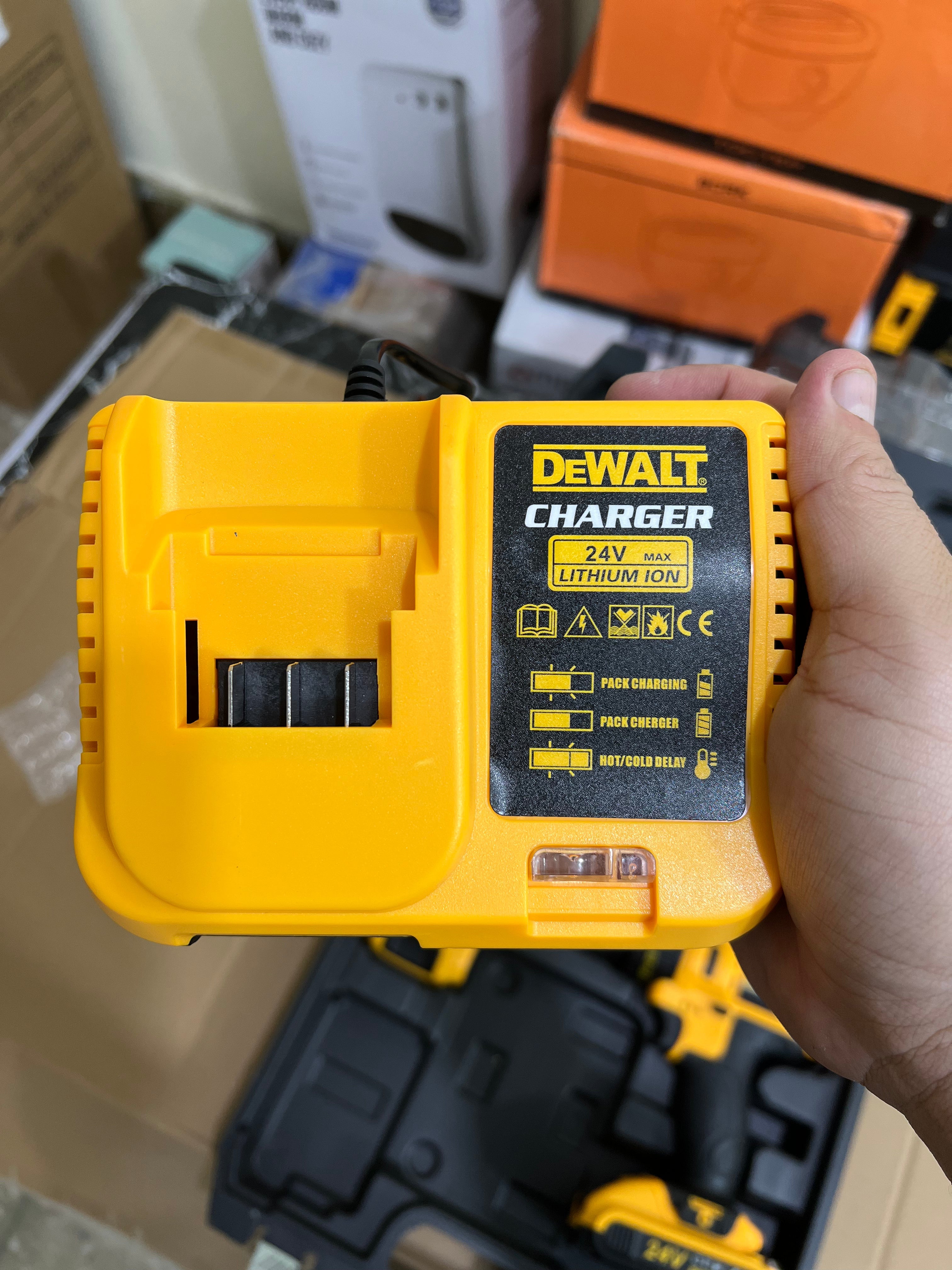 Dewalt 24v drill machine with tool kit set