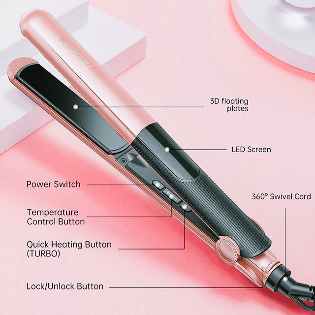 Kipozi digital hair straightener kp 6608