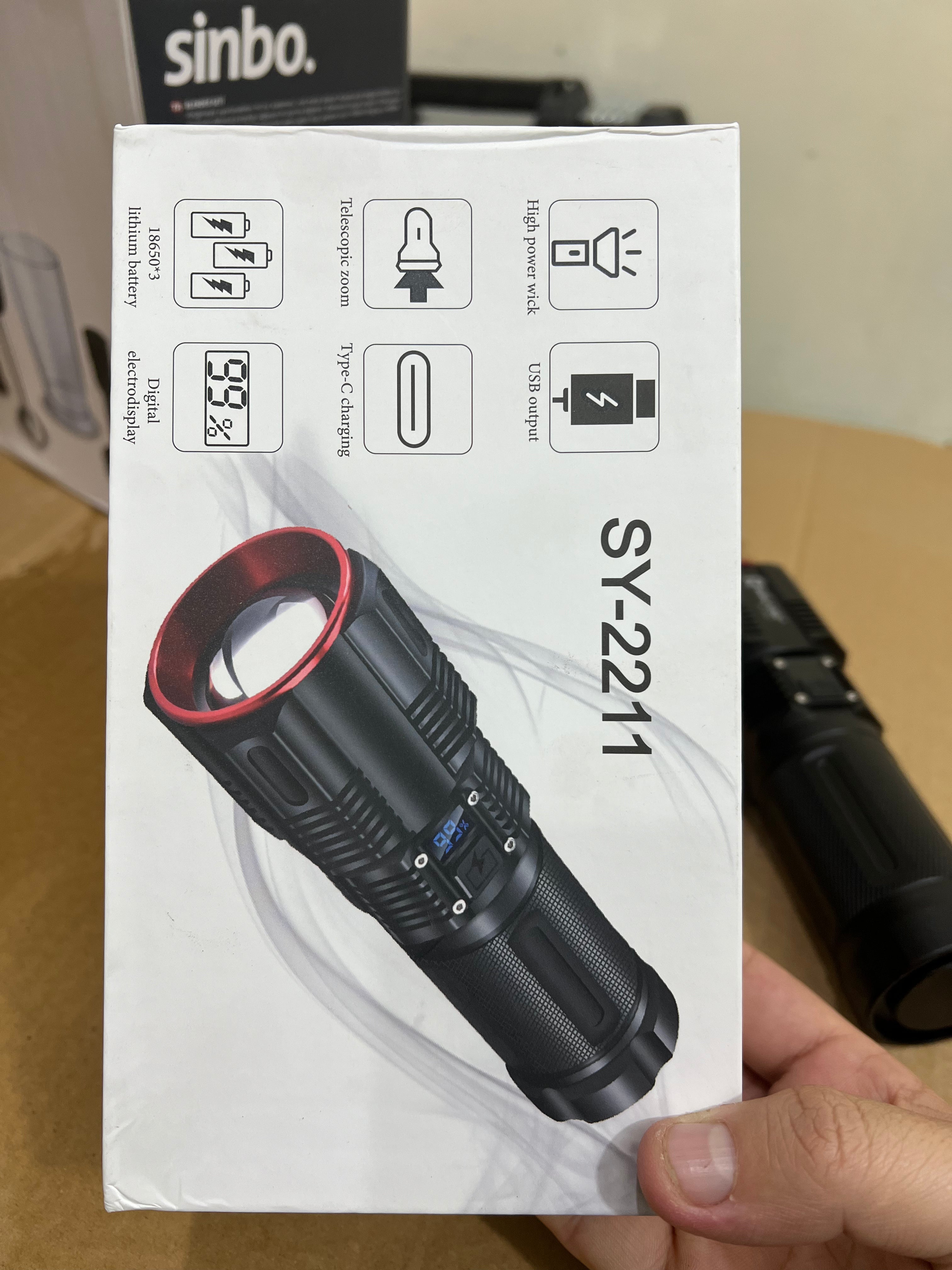 Lot imported digital flash light (torch )