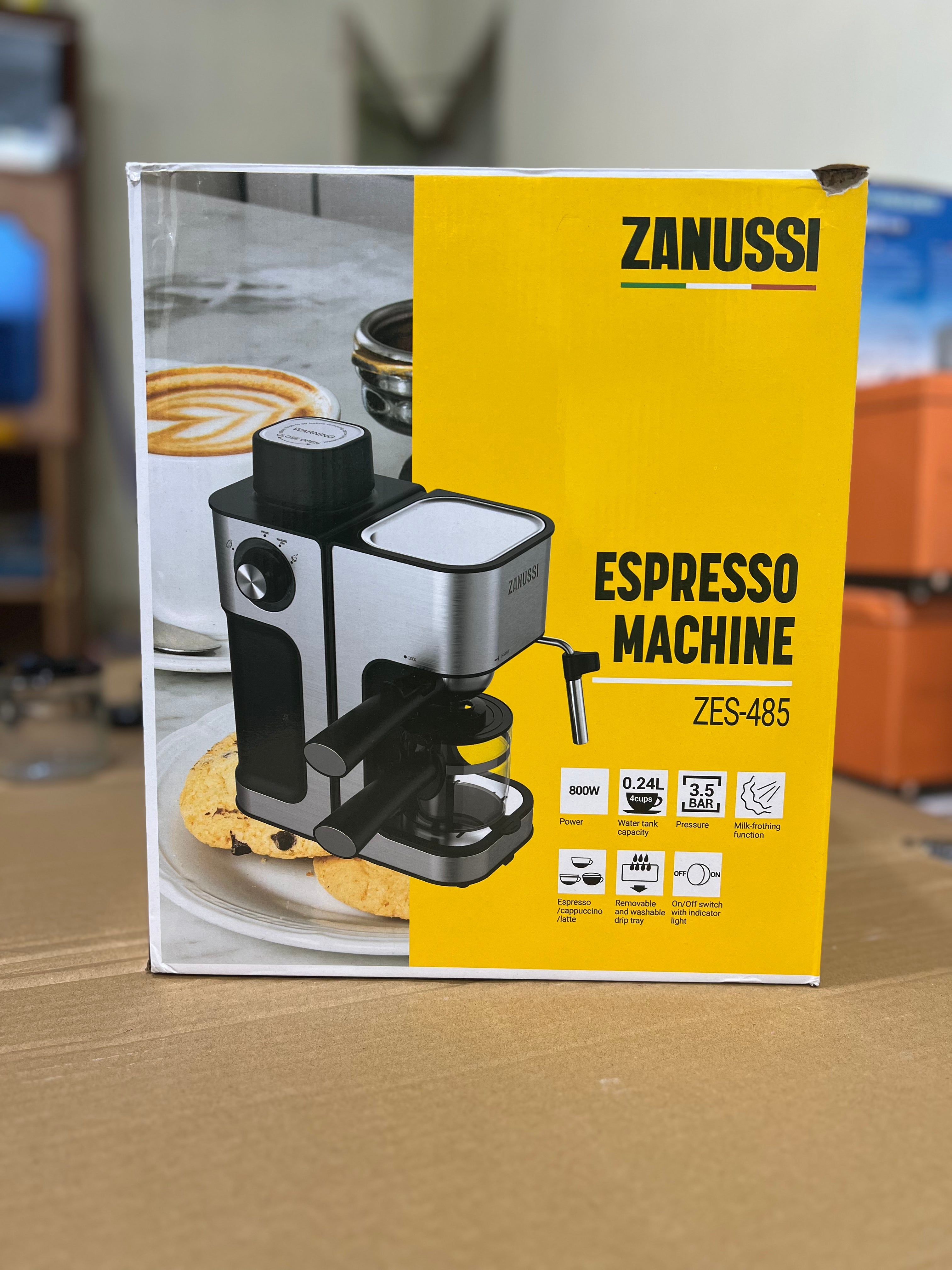 Zanussi 0.24L 4 Cup Cappucino Espresso Coffee / coffee maker