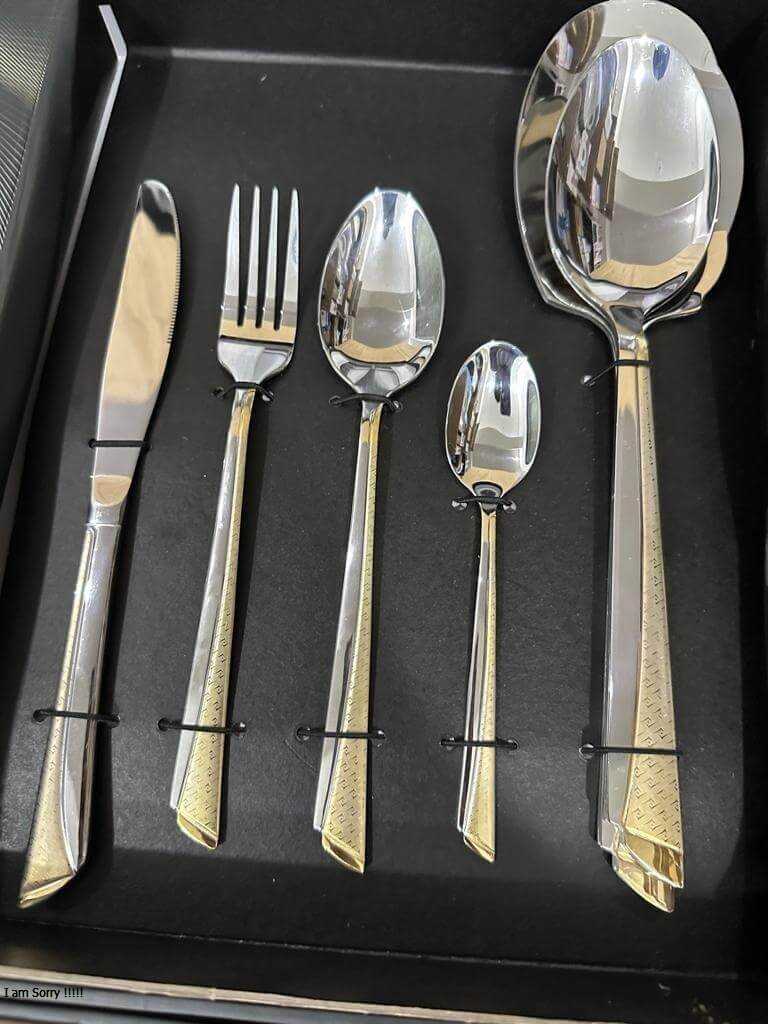 lot imported High Quality AYD stain Steel Cutlery Set of 36 pcs