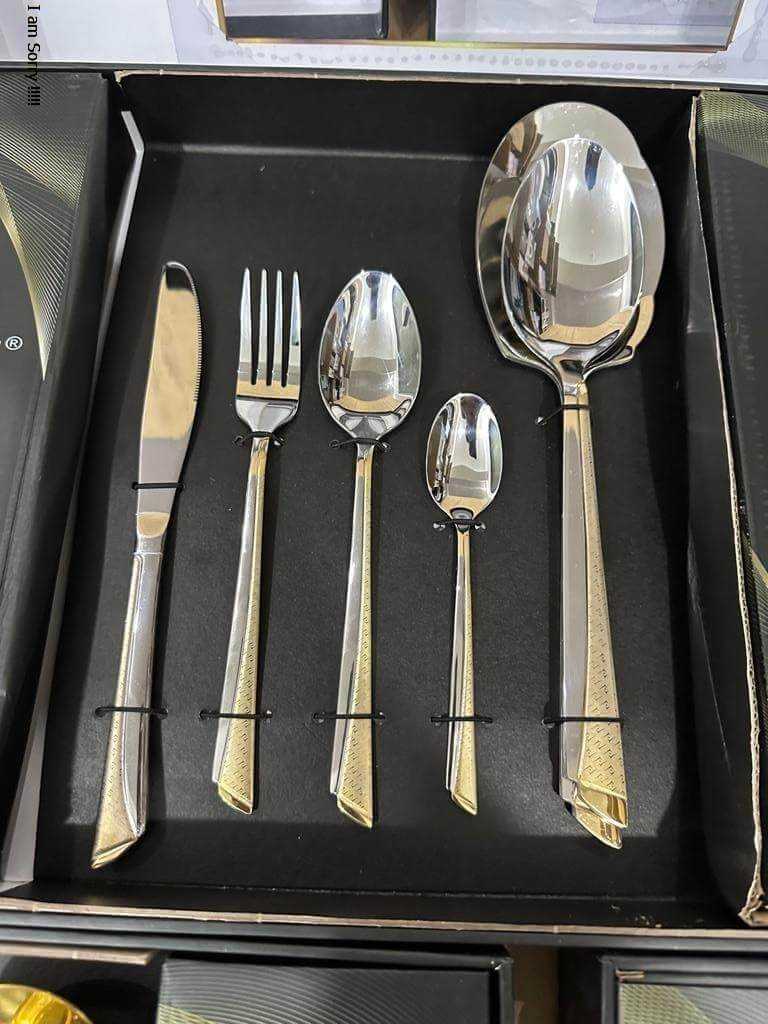 lot imported High Quality AYD stain Steel Cutlery Set of 36 pcs