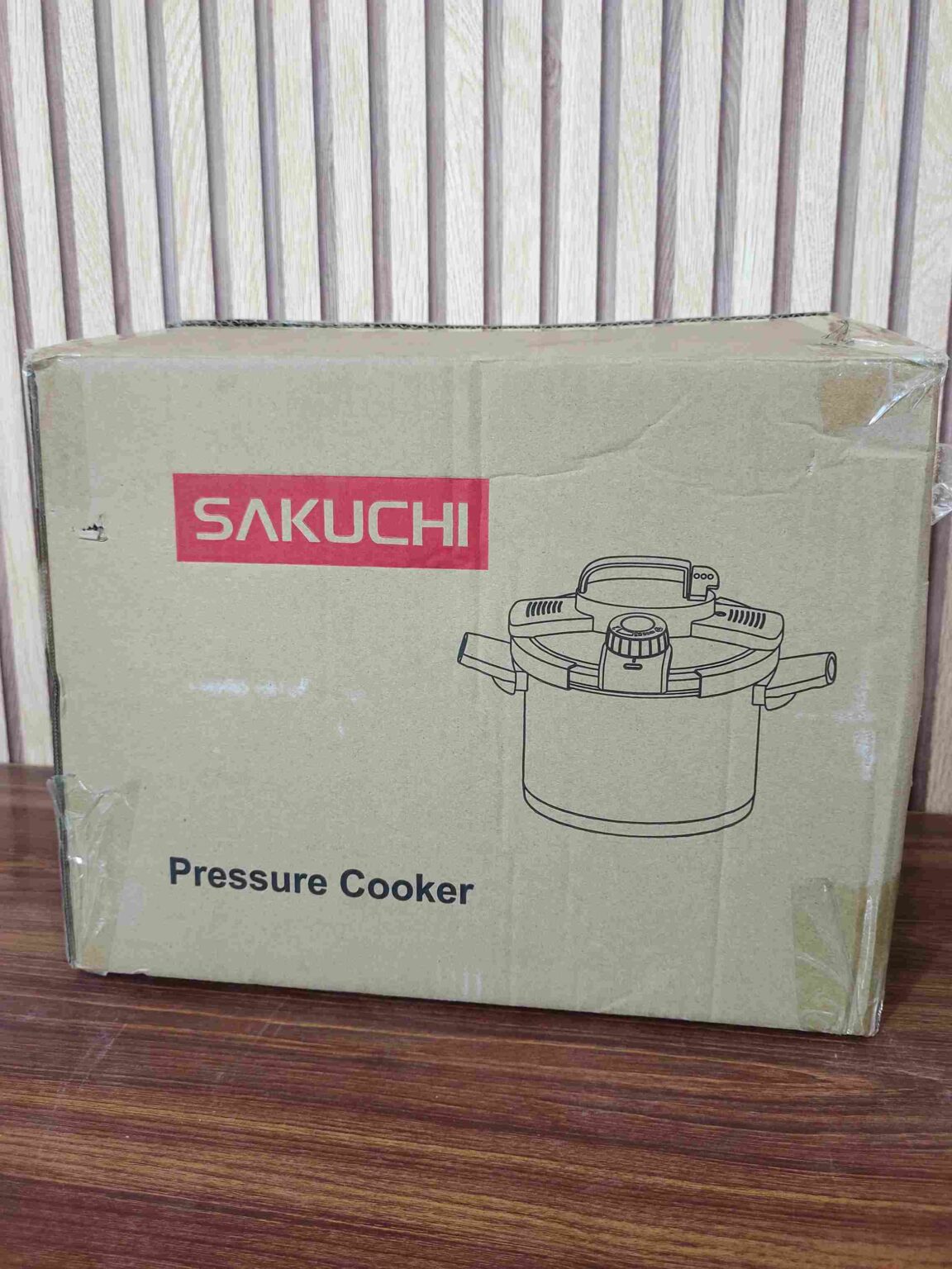 Lot Imported Norwey Sakuchi Pressure Cooker With SS body 6L