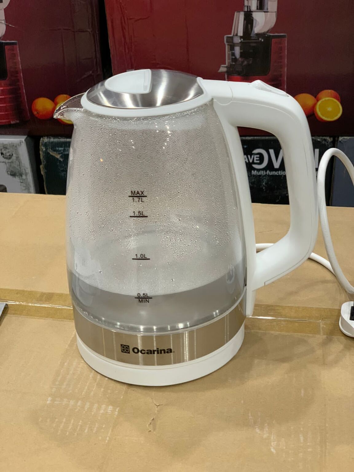 Lot Imported Ocarina Electric Kettle 1.7L