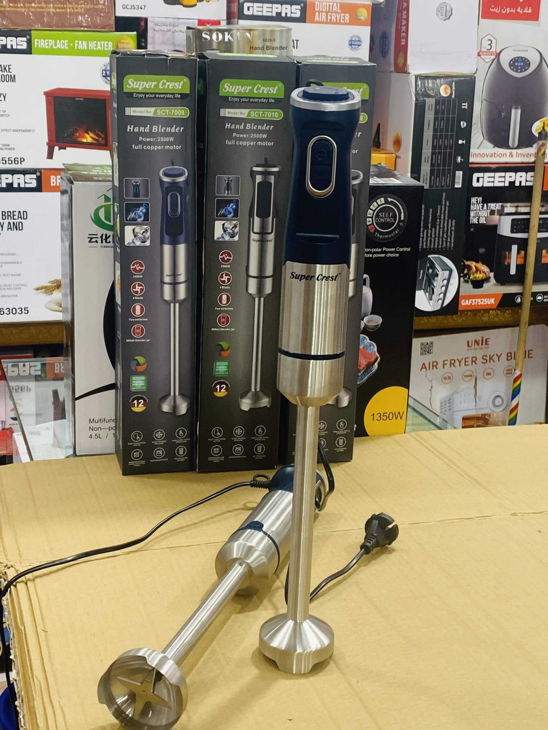 Germany lot imported super crest commercial hand blender