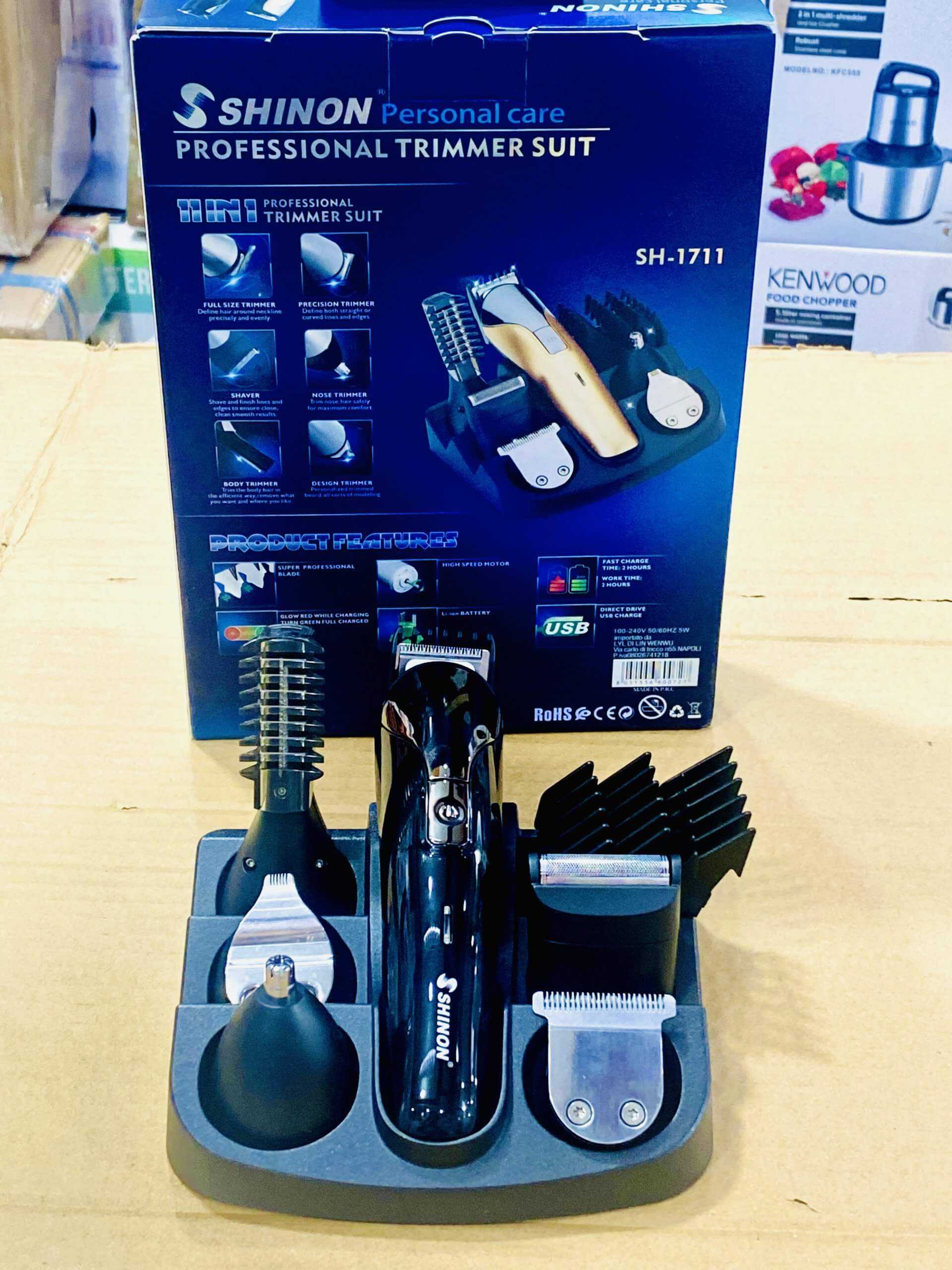 original shinon grooming set with trimmer and shaver