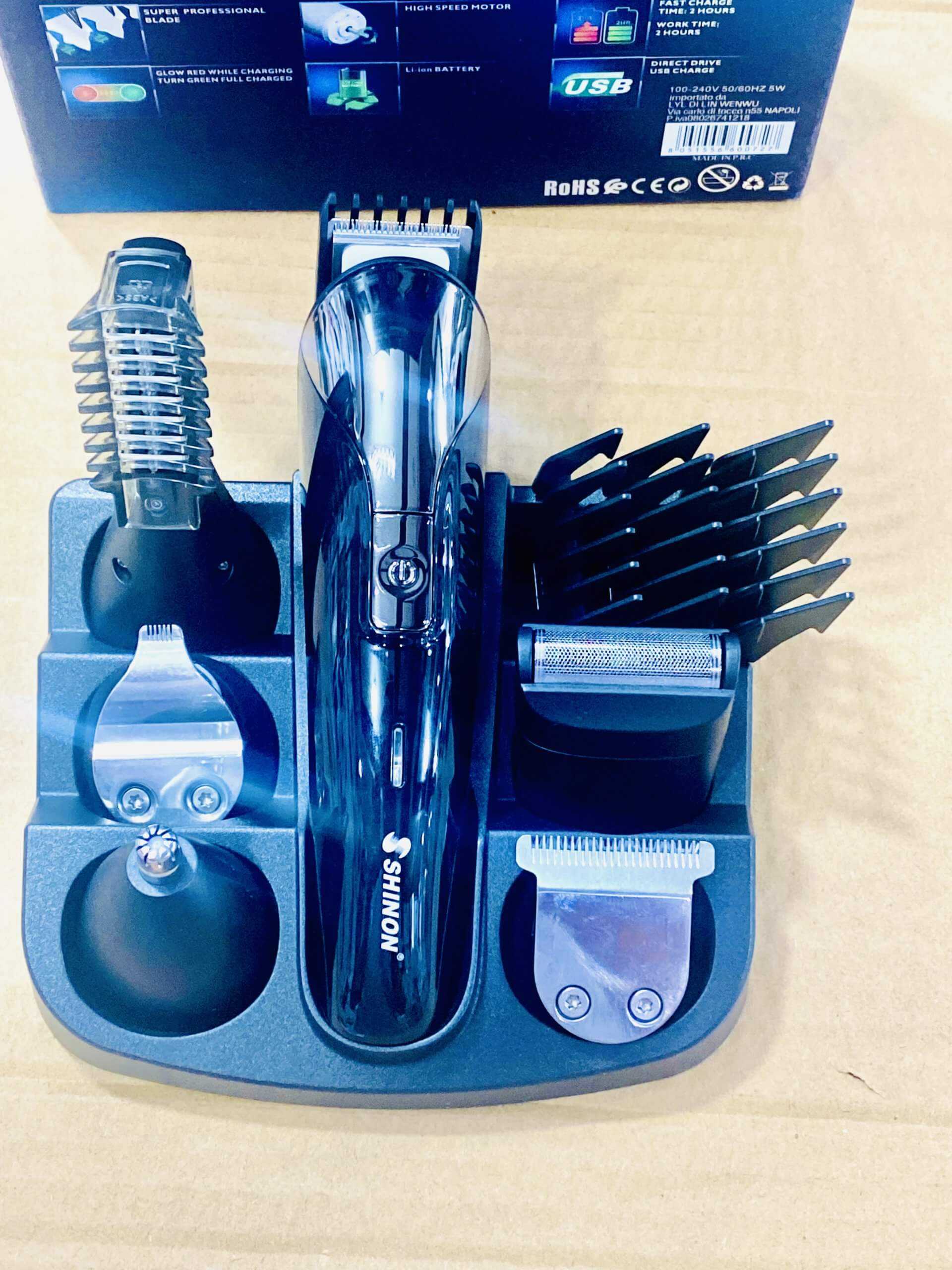 original shinon grooming set with trimmer and shaver