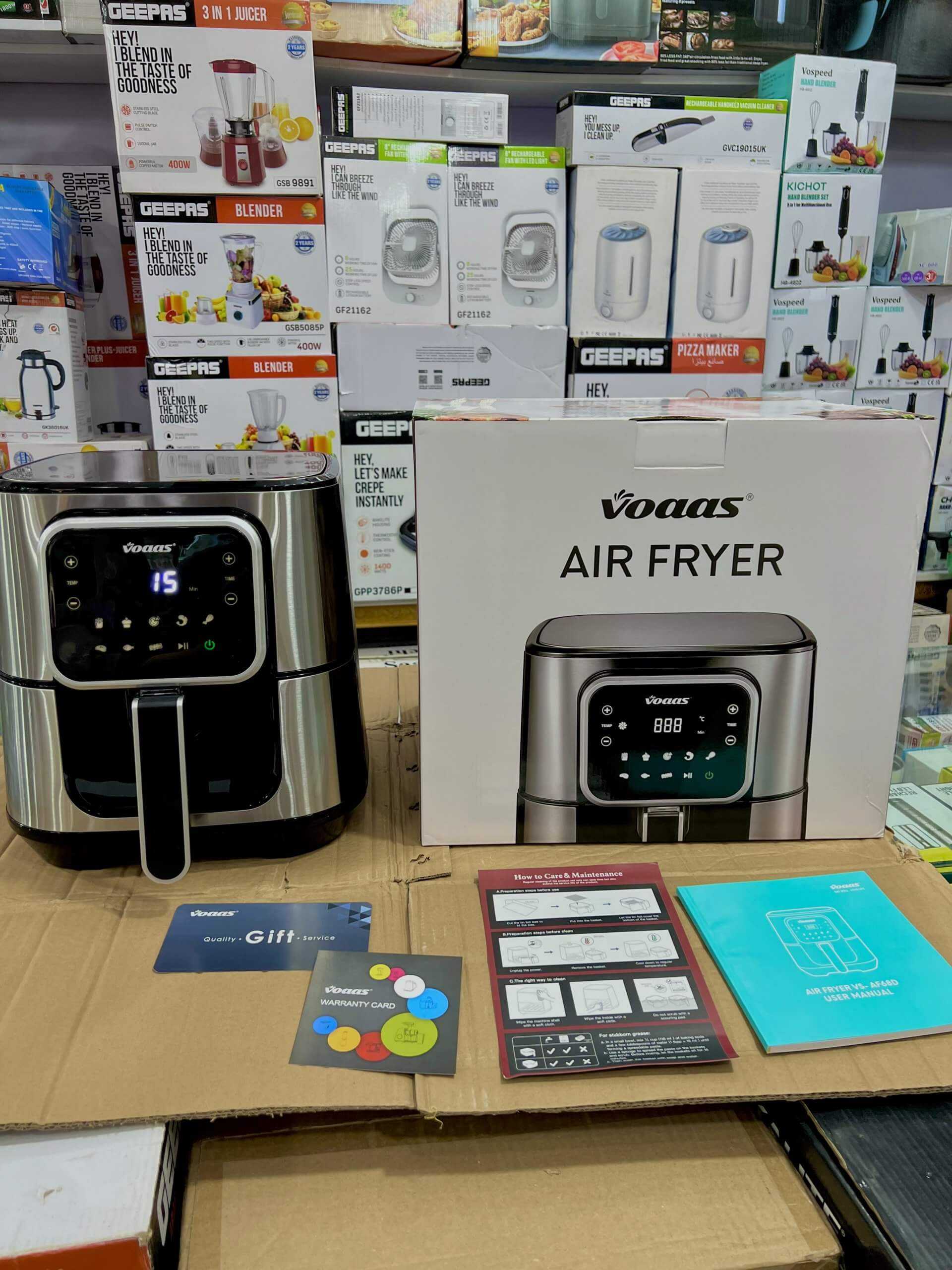 Voaas Korean lot large capacity air fryer