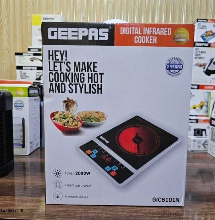 Geepas Digital Infrared Cooker GIC6101N