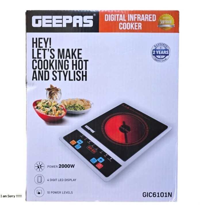 Geepas Digital Infrared Cooker GIC6101N