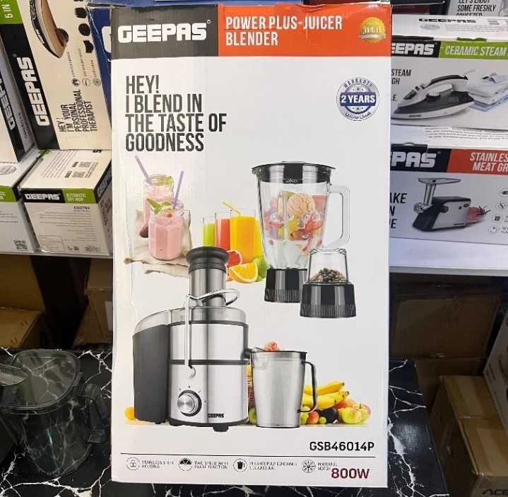 Geepas Power plus 4-in-1 Juicer Blender GSB46014P