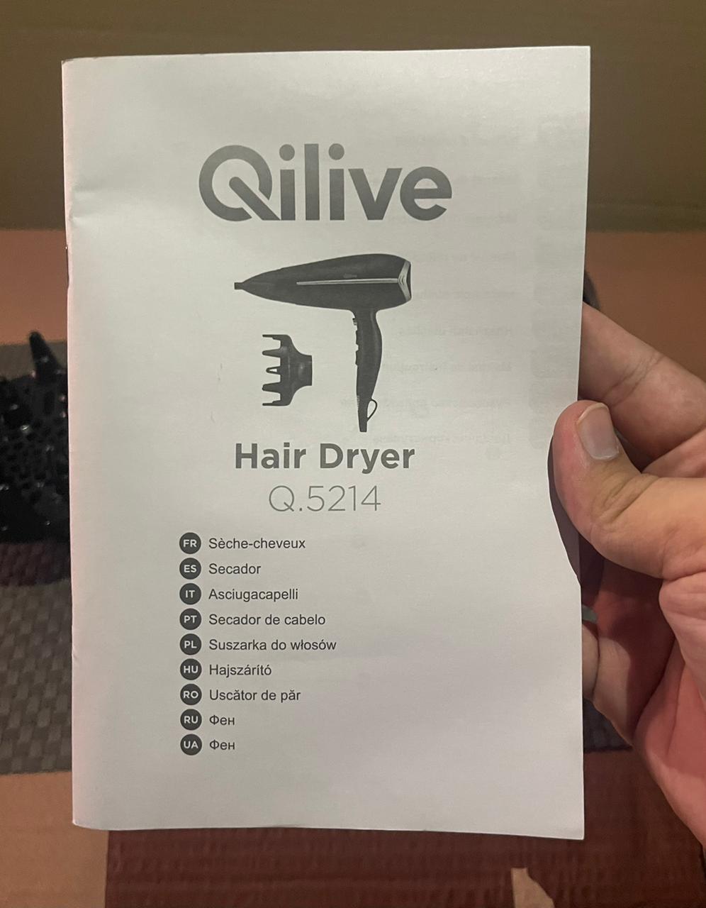 Qilive France Hair Dryer Professional Edition