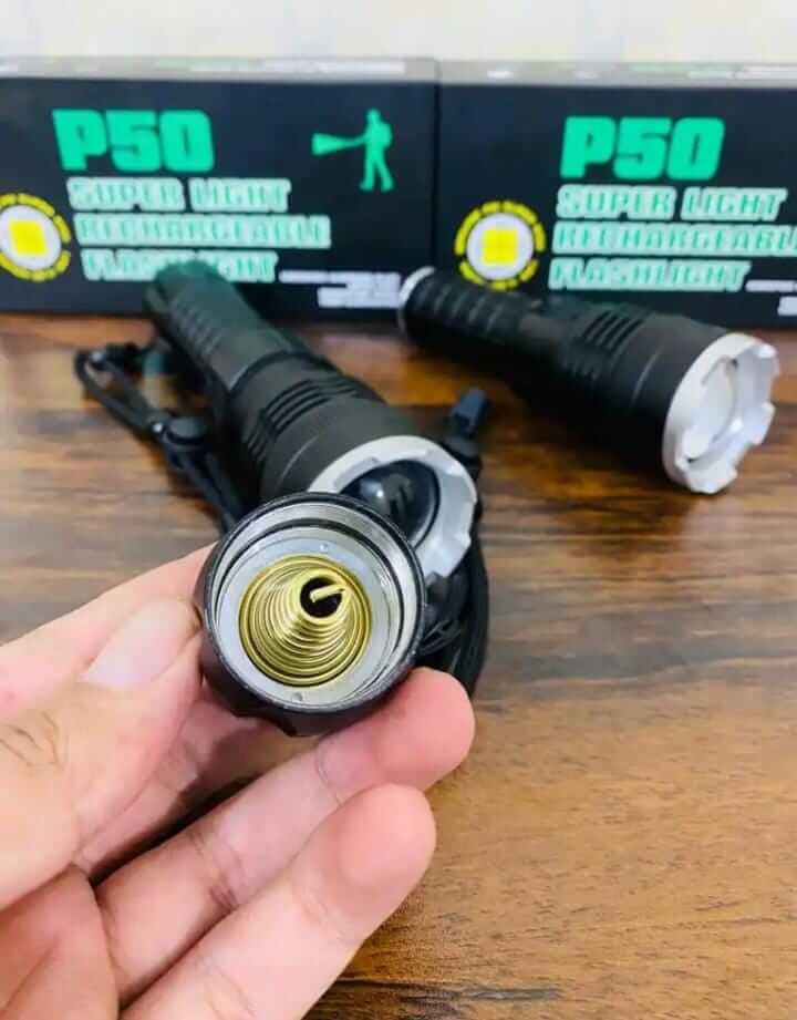 P50 USA Police Super Bright 1km Range Torch Light (Original P50)