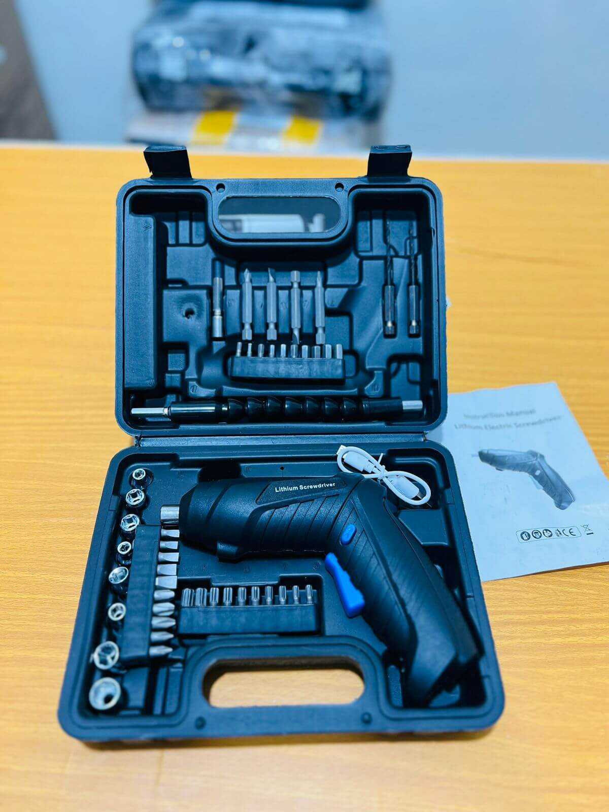 Lot Imported Lithium Electric Screwdriver 45 Pieces