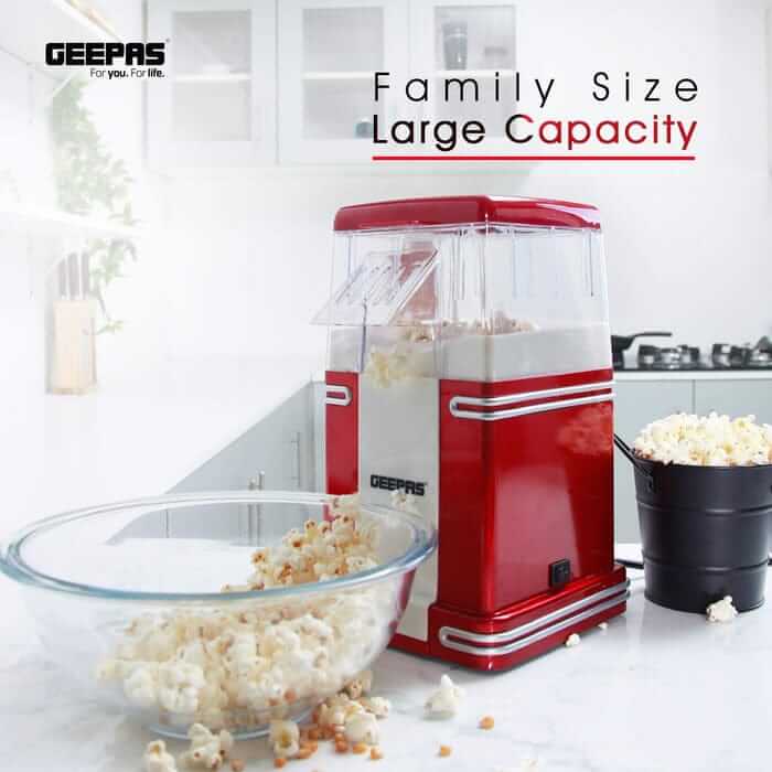 Geepas Popcorn Maker GPM841 (2 years Warranty)