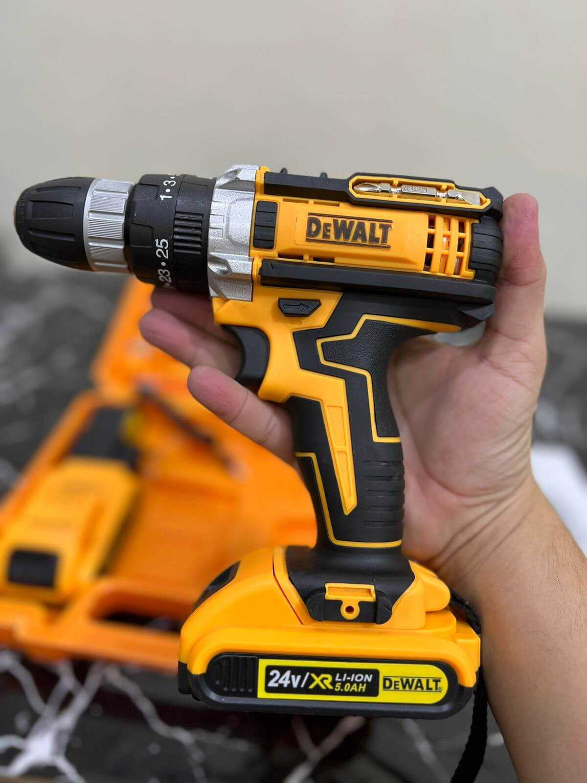 Dewalt 24w USA Hammer Rechargeable Drill Machine