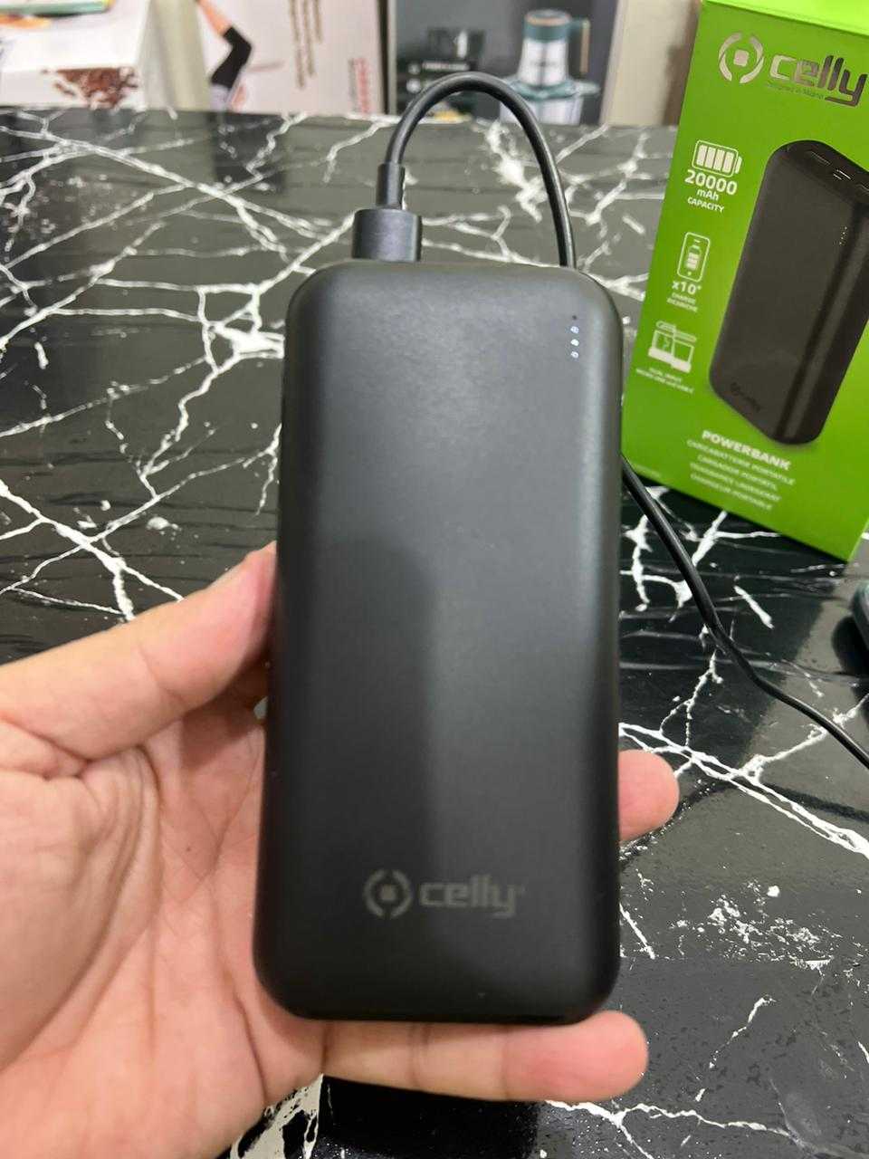 original italy lot celly 20000 mah power bank