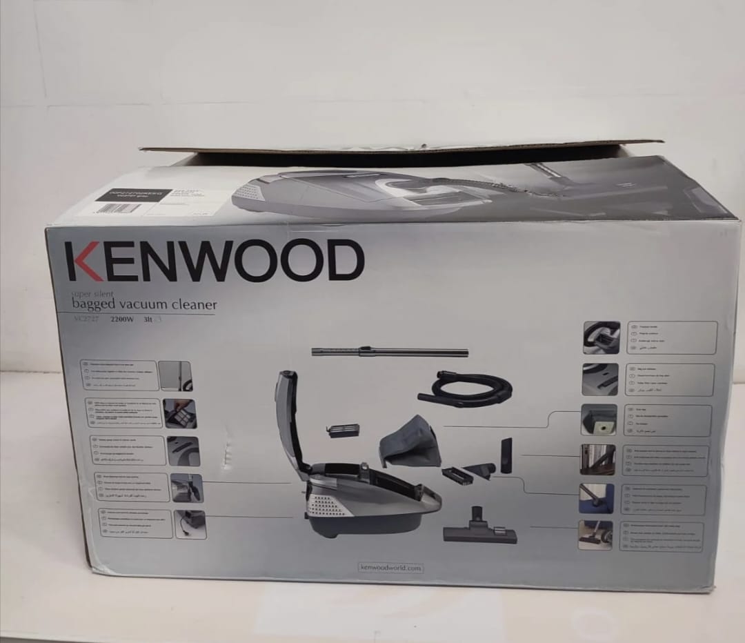 Original KENWOOD Super Silent Vacuum Cleaner 2200W