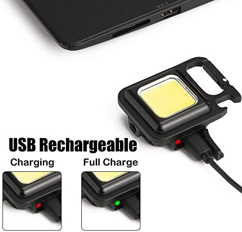 Rechargeable Keychain Pocket Flashlight