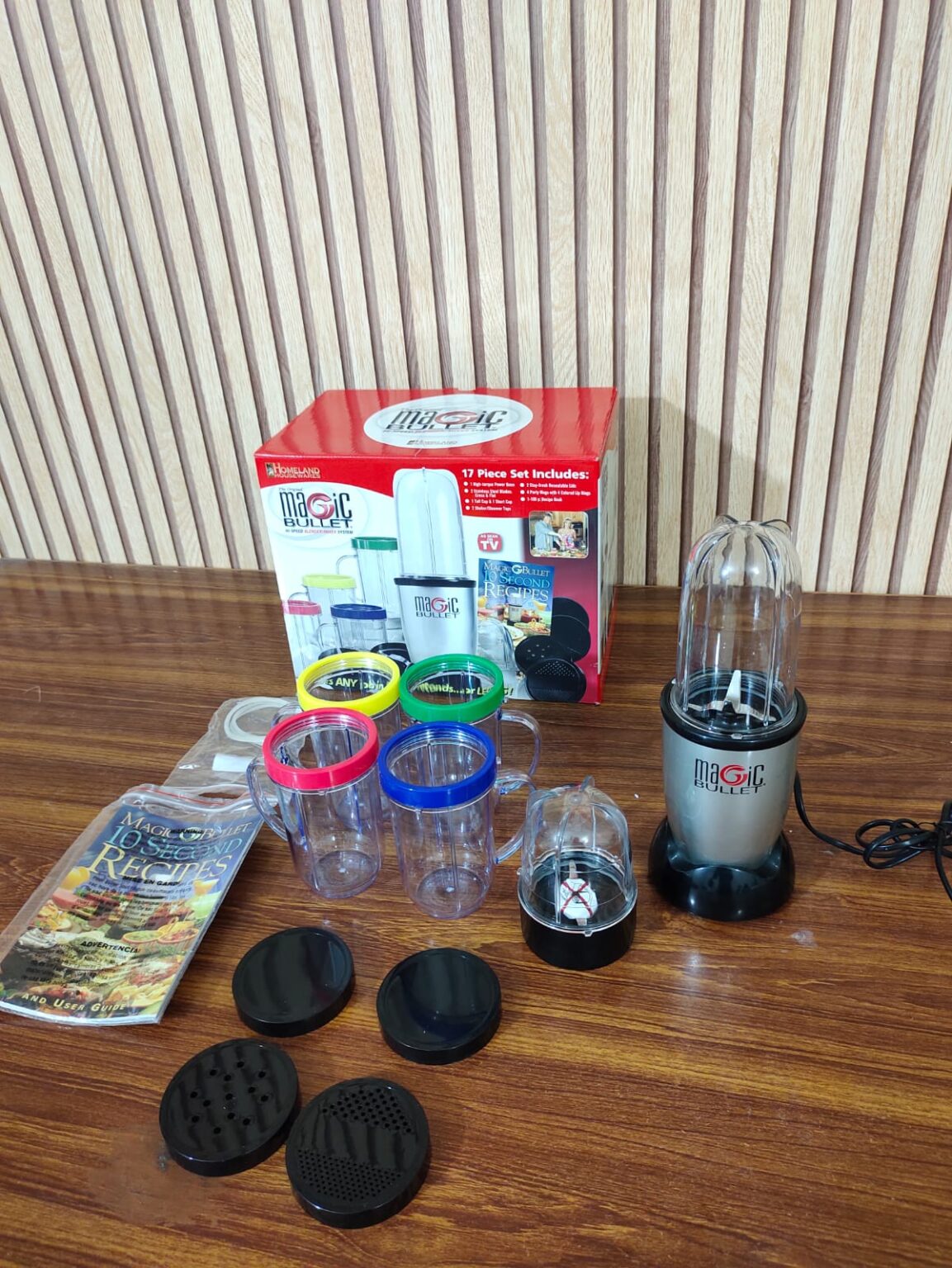 Lot imported original magic bullet 17 in 1 blender