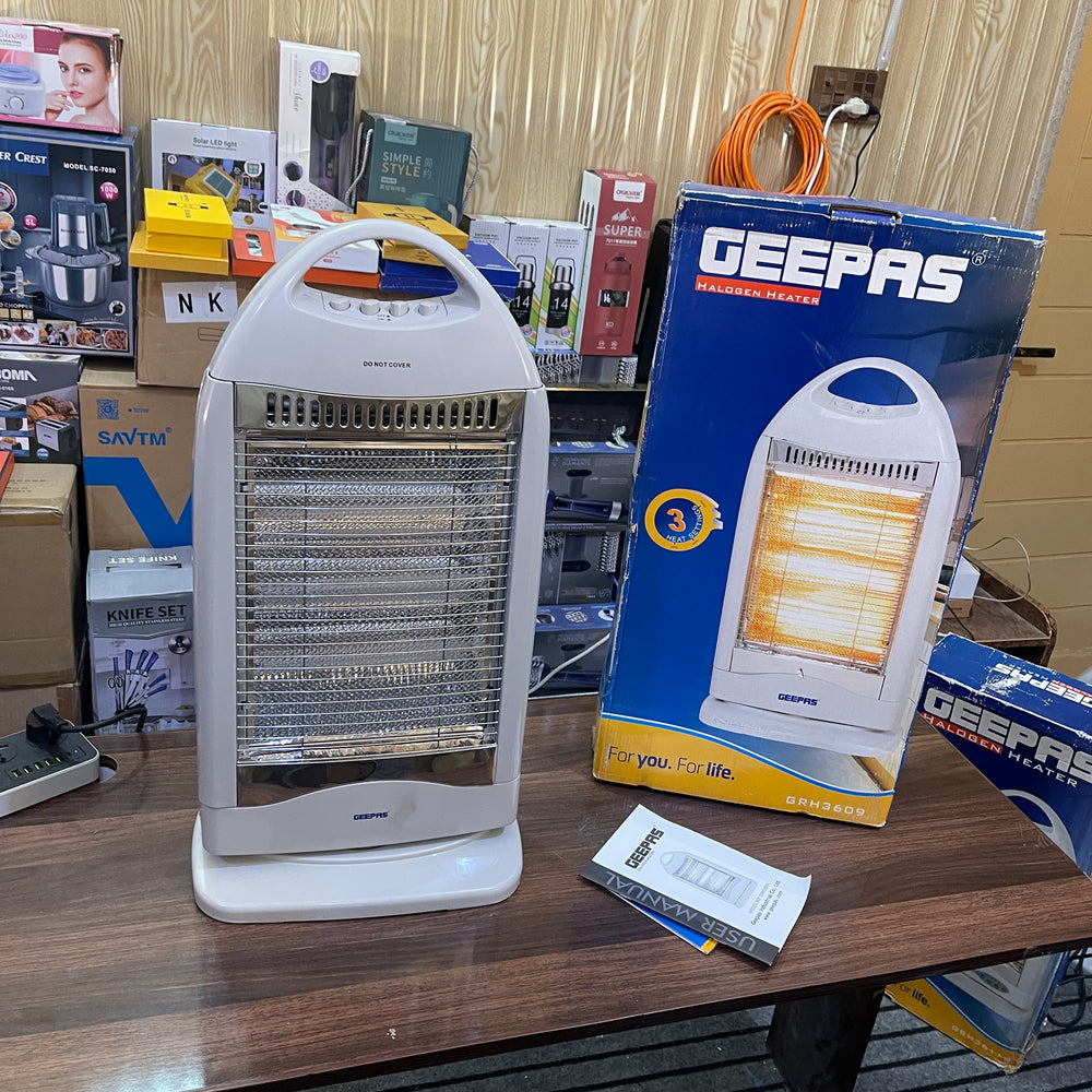 Geepas Halogen Heater GRH3609