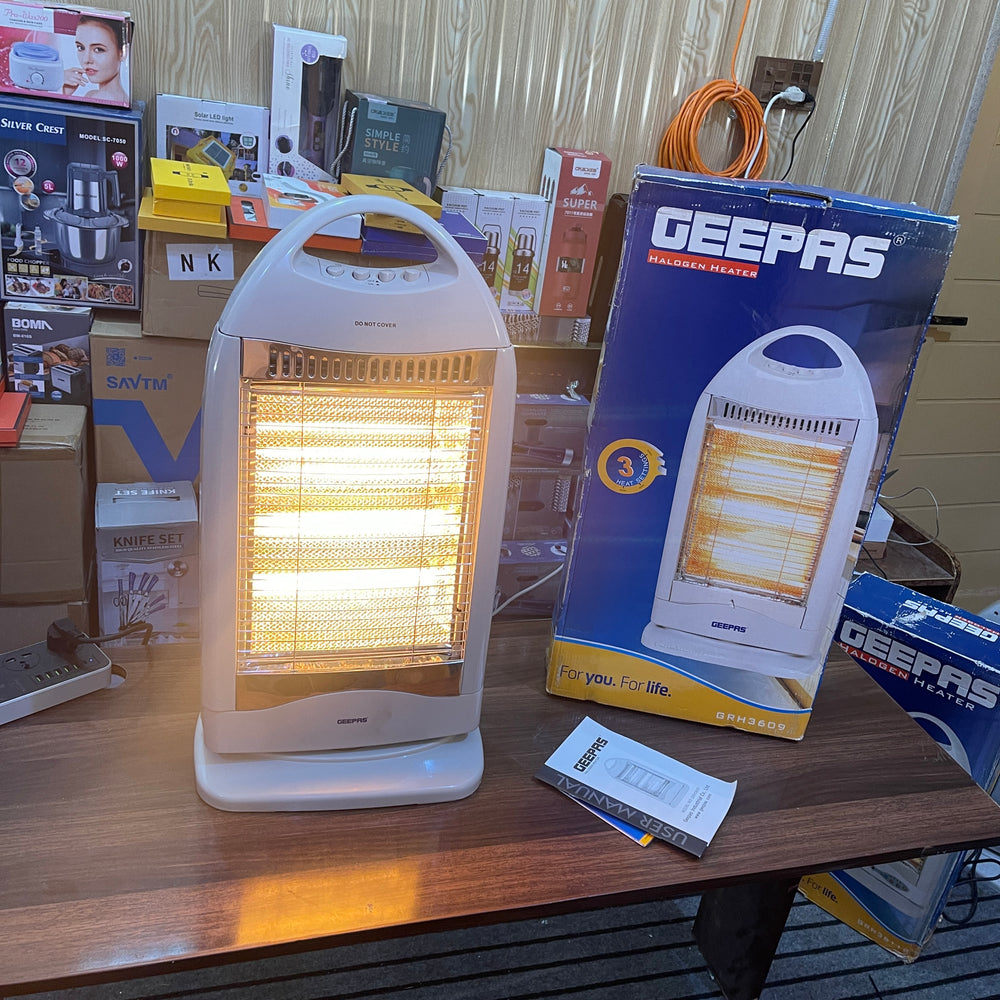 Geepas Halogen Heater GRH3609