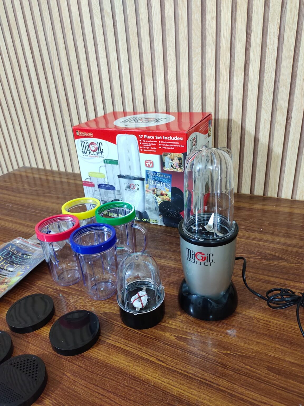 Lot imported original magic bullet 17 in 1 blender